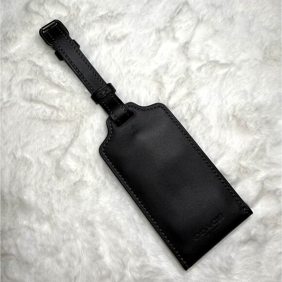 NWT COACH Luggage Tag With Penguin Print - Picture 2 of 3